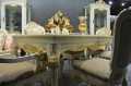 Столовая Амадео 01 (Мрамор, массив дуба)